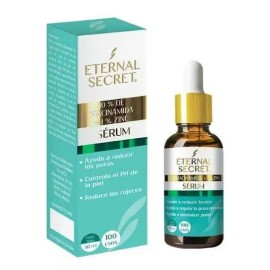 Serum Niacinamida 10% Zinc 1% Eternal Secret Piel Mixta Grasa Acne Día Noche