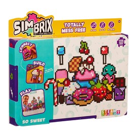 Character Options 07999 Simbrix Feature Pack So Sweet with 2500+ brix Creative Activity STEAM Arts and Crafts Kids’ Toys for Girls & Boys Ages 5 and up