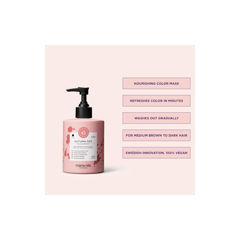 Maria Nila Colour Refresh Autumn Red 6.60 300ml