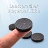 Tertullus 4 pieces speaker damper mat speaker absorber feet speaker