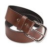 Hawkdale Mens Leather Belt - Black, Brown 1.5 Inch Smart/Casual