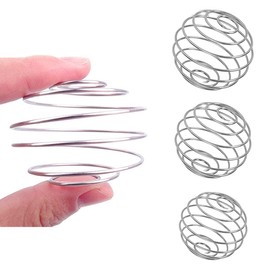 2pcs Stainless Steel Ball Shaker Ball Wire Whisk Ball Shaker Cup Protein Mixing Ball for Bottle Mixer (Diameter 3cm)