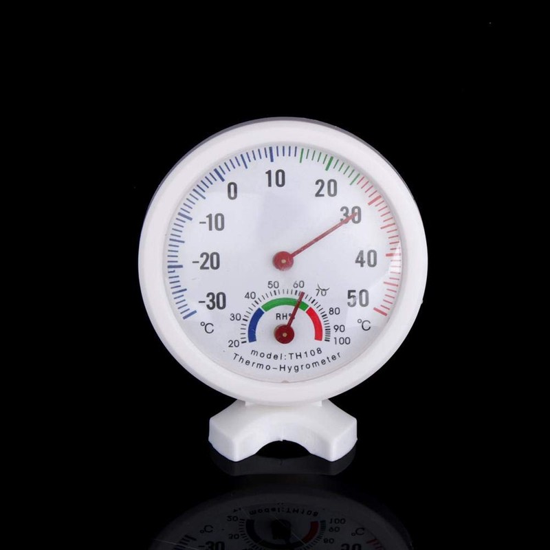 VOBOR 2-in-1 Thermometer and Hygrometer, Analogue Indoor Temperature Humidity Meter