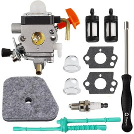 Uorimy FS90R Carburetor for Stihl FC90 FC95 FC100 FC110 FS87 FS90 FS100 FS100RX FS110 FS110R FS130 FS130R HT100 HT101 HT131 HL90 HL100 HL100K KM90R KM100 KM110R KM130R Trimmer C1Q-S174