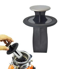 3.3-3.38 Inches Garbage Disposal Scraper, Disposer Tool Garbage Disposal Plunger,Garbage Disposal Food Scraper/Stopper/Strainer with Kitchen Sink Drain Splash Guard