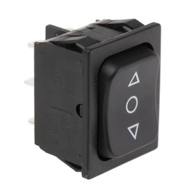 1839.1407, Marquardt Board Mount Rocker Switch, 2-Pin Toggle Switch (On) / Off (On), 6 A 22 mm x 30 mm, IP 40