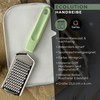 Fackelmann Ecolution Grater - Hand Grater Made of Stainless Steel,