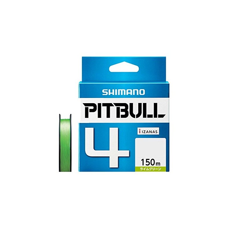Shimano PL-M54R PE Braid Line, Pitbull, 4 Braid, 492.1 ft.