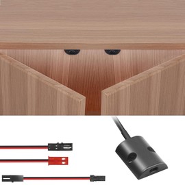 VST Motion Sensor Light Switch, IR Sensor Switch Door Activated Light Switch for Closet Light LED Lights and Under Cabinet Lighting (DC 12/24V 3A)