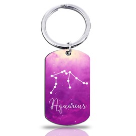 OEHEDOU Aquarius Gifts For Women Men Astrology Gifts For Women February Birthday Gifts For Women Birthday Gifts For Aquarius Women Men Adults Girls Boys Aquarius Gifts For Birthday Zodiac Gifts