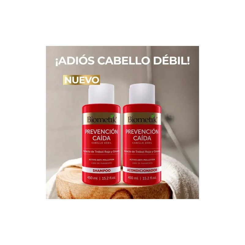 Biometik Shampoo Anti Caída 450ml