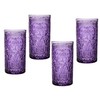 Godinger Highball Glasses, Tall Drinking Glasses, Beverage Glass Cups -