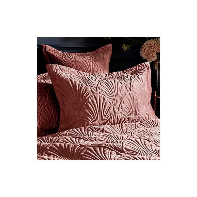 Paoletti Contemporary Palmeria Oxford Pillowcase, Blush, 50 x 75cm