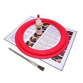 Springfield Speaker 10" Single Foam Surround Edge Repair Kit - Compatible with Cerwin Vega AT10, D2, D3, DX3, DCW10, RE-25, U103, VS100 Many More - 10 Inch