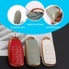2Pcs Car Smart Key Fob Case Soft TPU Remote Key