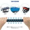 BTtime Cargo Elastic Band 2 Pack Luggage Tie Down Belt