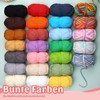 4 x 50 g Crochet Yarn Wool for Crocheting Thick