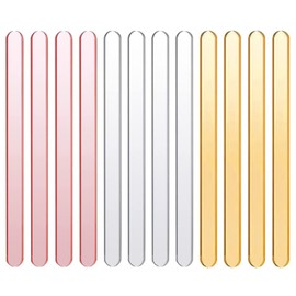 iHomeSet 30 palitos de acrílico para paletas de 4.5 pulgadas, reutilizables, mini espejo, para helados, bricolaje, multicolor