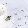 ZOONAI Women Girls Pineapple Leaf Headband Headband Accessories (Pineapple)