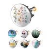 Arteneur Sink Plug 40 mm, Colourful Leaves, Stainless Steel Eccentric