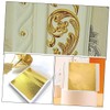 TEHAUX Edible Foil Sheets 100pcs Imitation Leaf Sheets Craft Foil