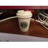Starbucks NEW Starbucks Ornament 2007 White To Go Ceramic Coffee