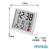 Mag Nikopita TH-112A WH-Z Noah Precision Thermometer, Hygrometer, Digital Environment