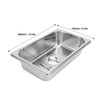 304 Stainless Steel Bar Sink, 10.43x6.38x2.56inch Drop in Kitchen Rv