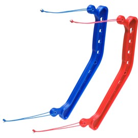 HQ Kick 180 Single Skin Kite Steering Mat without Air Chambers, Kite for Children and Adults, 180 x 63 cm, Includes 50kp Dynea Cords, 4 x 20 m on Quad Handles, from 10 Years