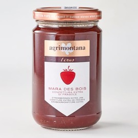 Strawberry Jam Grand Cru 12.0 oz (340 g), Italy Agri Montana (Mara de Bois)