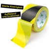 BOMEI PACK Warning Tape Yellow Black Warning Tape Hazard Warning