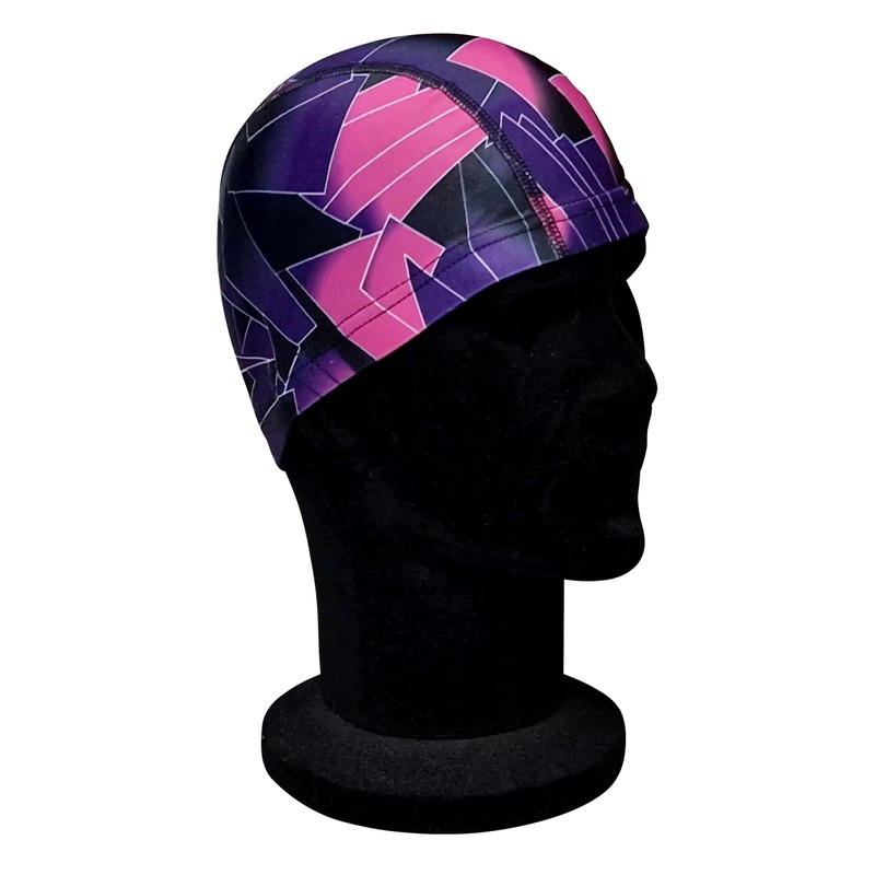 Blue Reef Elasticated Unisex Nylon Lycra Stretchy Swim Hat Bathing