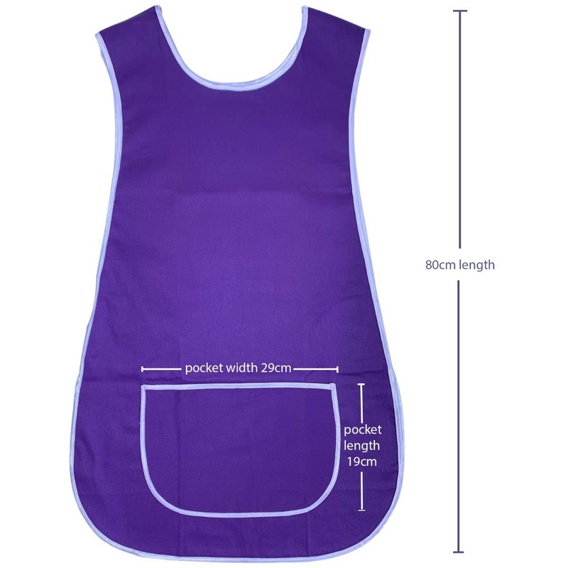 BITALY Universal Ladies Women Various Colour Tabard Apron Overall Kitchen