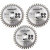 Mini Circular Saw Set of 3 HM Saw Blades Wood