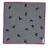 Yamamoto Hitoto Shoten Shofu Handkerchief Swallow Red [1516-A] Made in