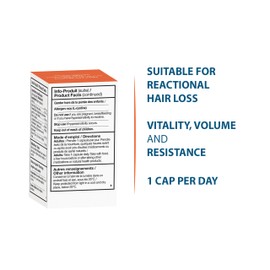Ducray - Anacaps Reactiv - Reactional Hair loss - Healthy Hair & Nails - Vitality, Volume & Strength - 30 Capsules