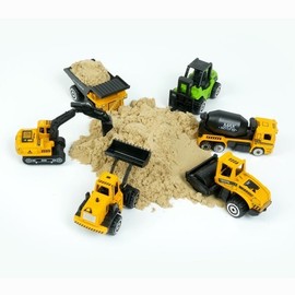 Heavy Equipment Vehicle Set - Sand Play Small World / 중장비자동차 세트 - 모래놀이 스몰월드