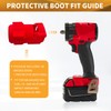 deawater 1pcs 49-16-2563 Impact Driver Protective Boot Fit for M12