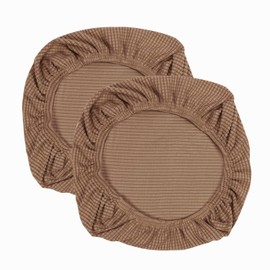 Yikko Elastic Stretch Spandex Chair Seat Covers Slipcovers Washable fit for Office Chairs,Dining Room Chairs,Bar Wedding Party Decor (2, Green)