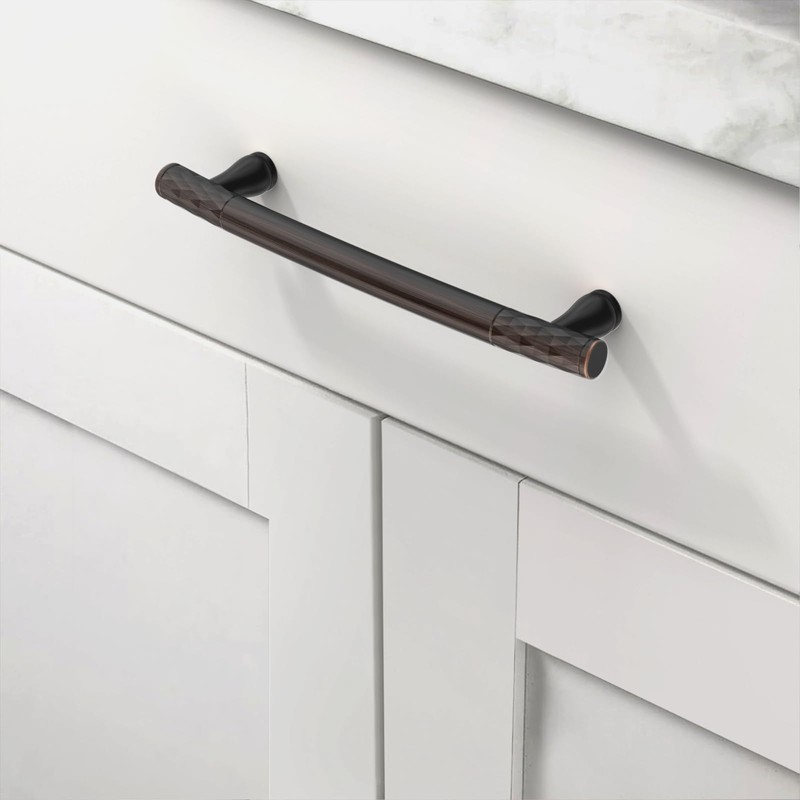 kakapola 10 Pack 5 Inch(128mm) Oil Rubbed Bronze Kitchen Cabinet
