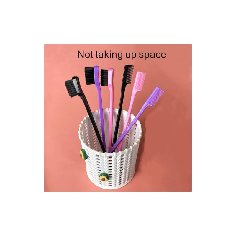 6Pack Double Sided Edge Control Hair Brush Professional Edge Control