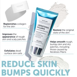 KP Bump Eraser Body Scrub | Keratosis Pilaris Treatment | Bump Eraser Body Scrub | Exfoliating Body Scrun | Ingrown Hair Treatment | Clears Strawberry Legs | Soothes Redness, Dryness & Flaky Skin