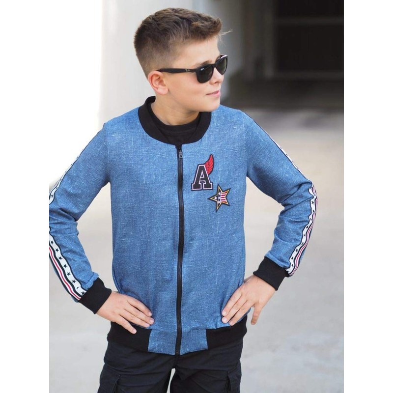 Fadenkäfer Paper Pattern College Jacket Kids