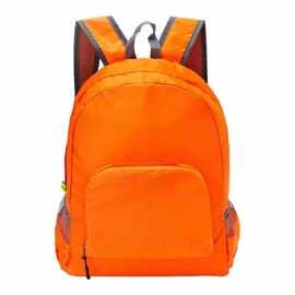 Lmagice Lightweight foldable backpack outdoor mountaineering bag travel backpack orange