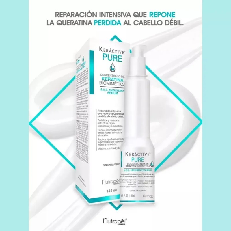 Tratamiento Keratina Biomimetica Nutrapel Keractive Pure