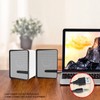 Wireless Desktop Computer Speaker Recrectangular USB Mobile Phone Universal Active