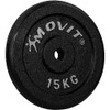 MOVIT¬Æ Hantelscheiben Set PRO, 100% Gusseisen, 30/31 mm Bohrung, Gewichtsscheiben