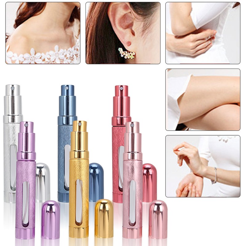 12ML Perfume Bottle Refillable Portable Travel Mini Refillable Convenient Empty