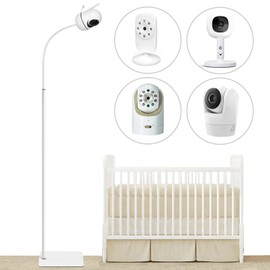 67" Adjustable Height Baby Monitor Floor Stand Holder Compatible with Hellobaby HB6560/HB6550/Pro/HB65/HB66/HB248,ANMEATE,Infant Optics DXR-8 Pro,eufy,Nanit Pro Smart Baby Monitor & Flex Stand
