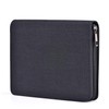 Fountain Pen Case 12 Pens Large Capacity Black Waterproof Canvas